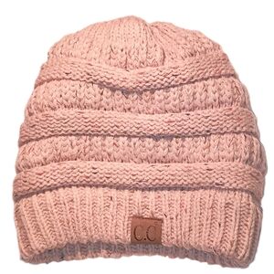 C.C. Pink Beanie SKUW172‎